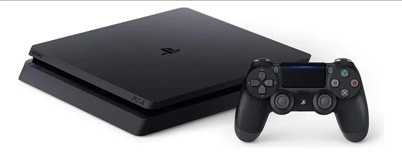 Vídeo game Play 4 slim com 1 controle