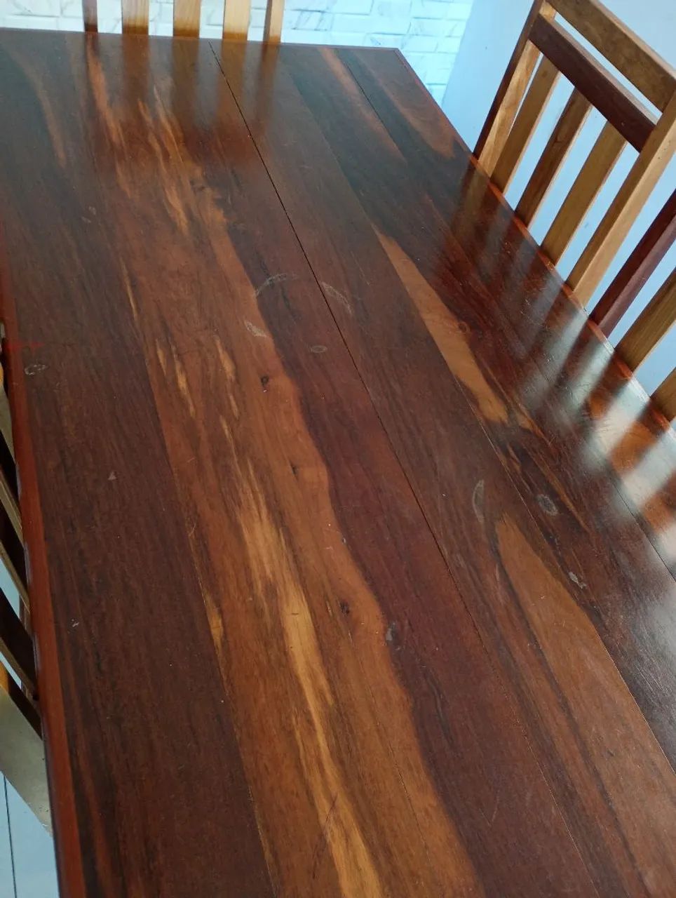 Mesa de madeira (6 lugares) - Foto 2