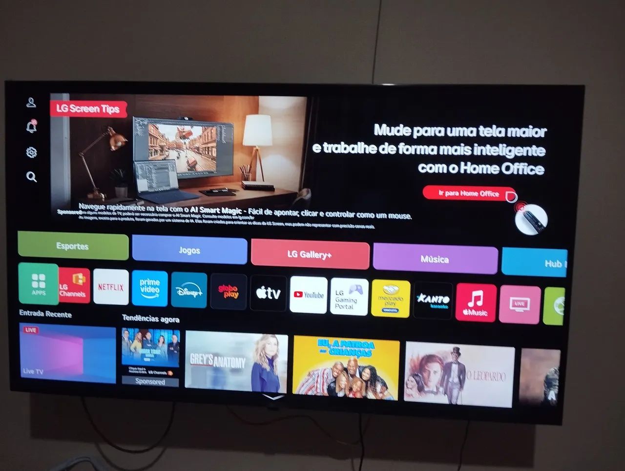 TV smart 50 polegadas 