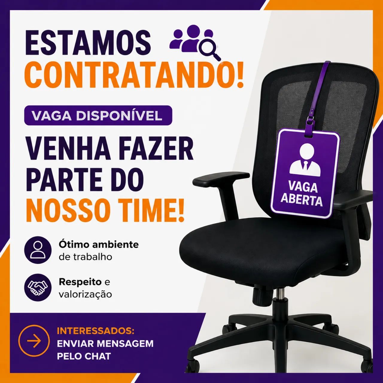 Vaga de emprego para repositor 