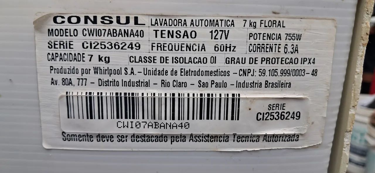 Máquina de Lavar Consul  - Foto 4