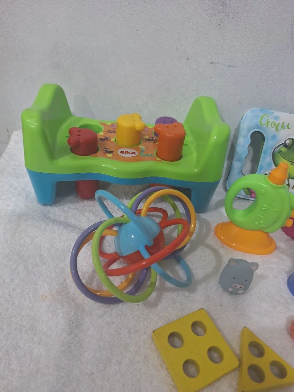 Lote brinquedos de bebê diversos didáticos  - Foto 2