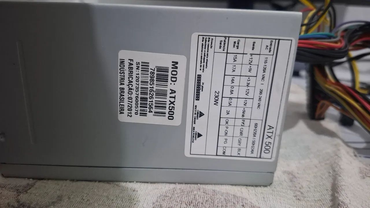 Fonte atx 230w  - Foto 2