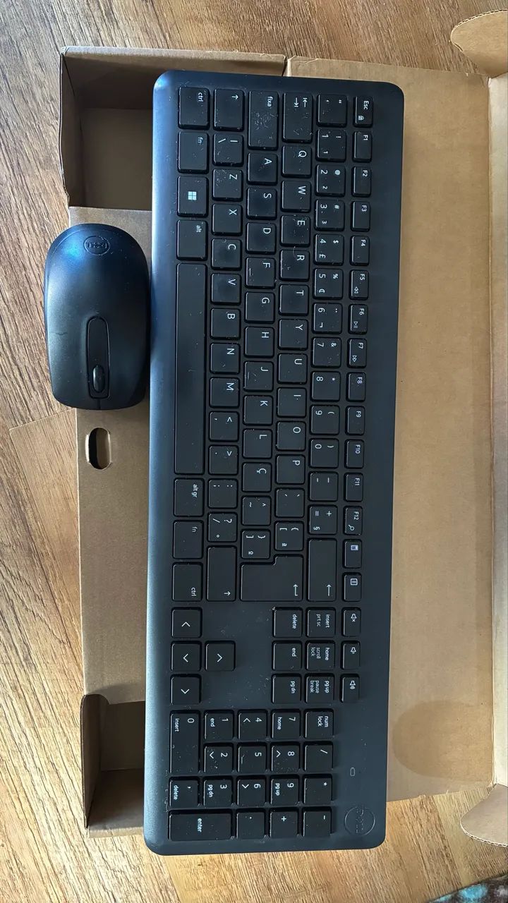 Kit Dell KM5221W Teclado + Mouse Sem Fio Original - Foto 2