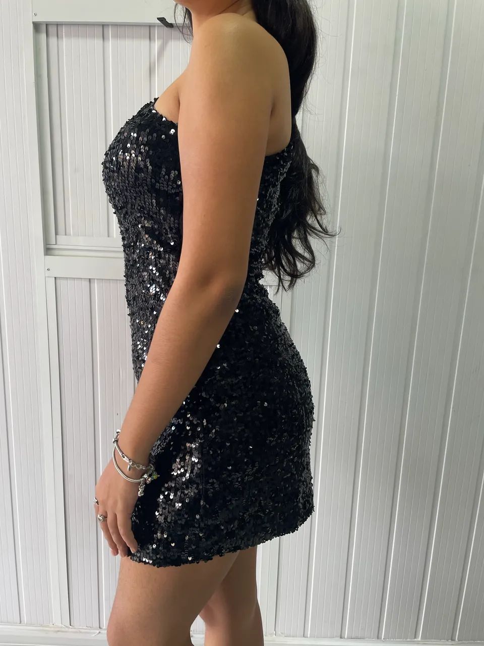 Vestido paitê preto  - Foto 2