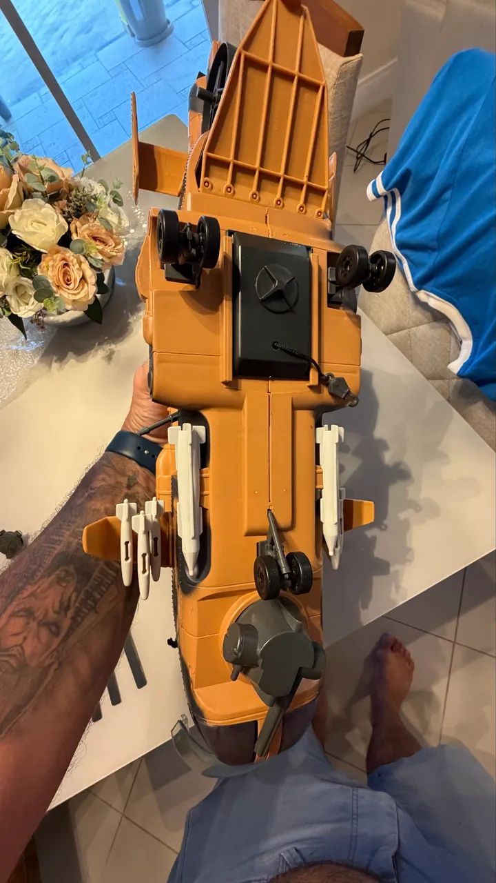 Tomahawk Comandos em ação/Gi Joe helicóptero 