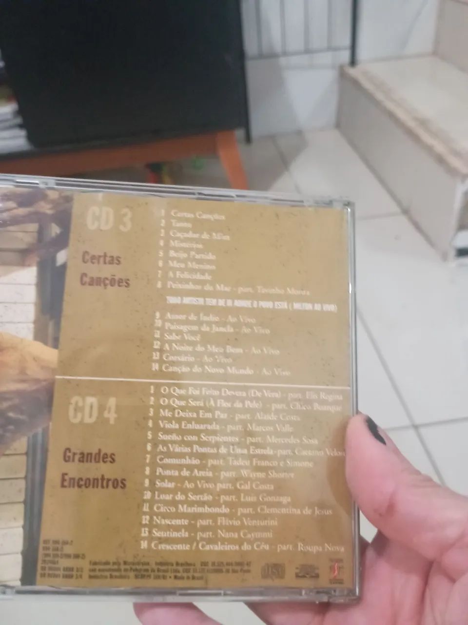 Coleção de cds Milton Nascimento (5 cds) - Foto 3