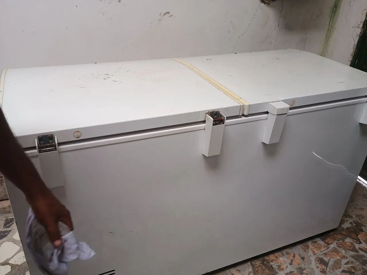 Freezer e balcão 