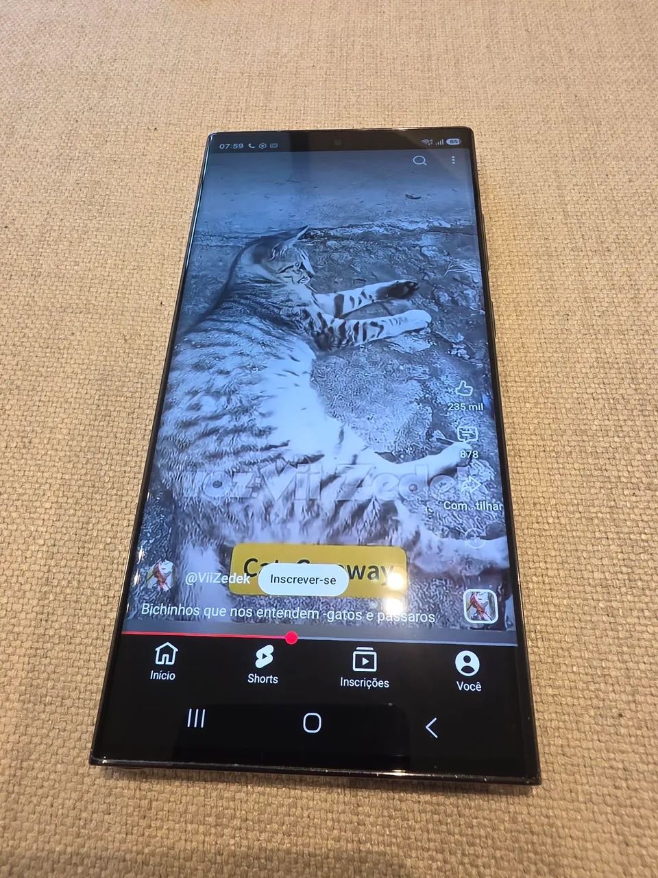 Samsung Galaxy S23 Ultra 256GB Preto Completo com Caixa - Foto 2