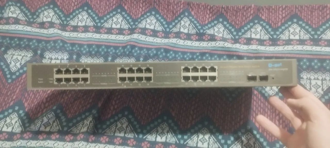 Switch D-net Dn-Sg2224web 24p Gigabit 