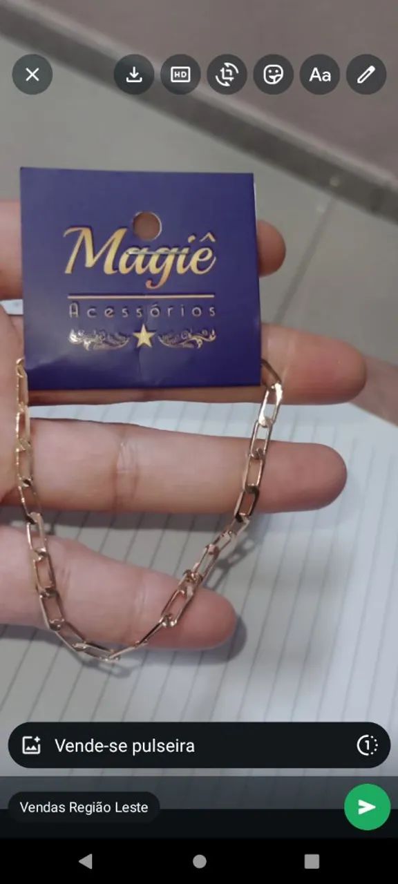 Pulseira banhada  - Foto 2