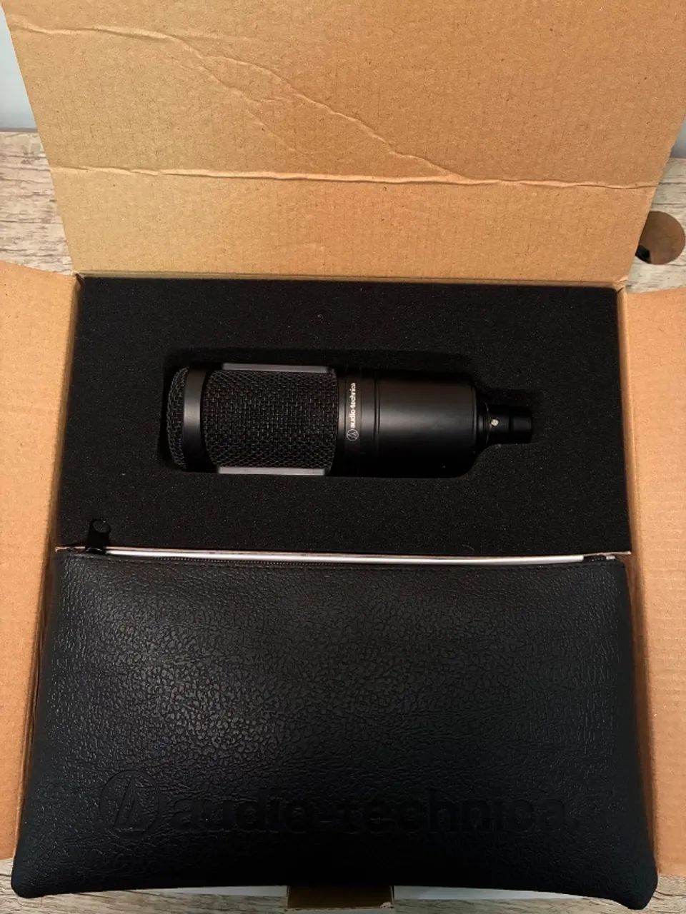 Microfone Audio-Technica AT2020 + Kit (Braço + Popfilter + Cabo XLR) - Foto 4
