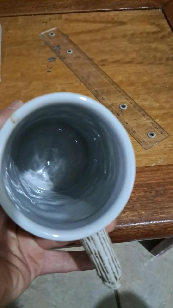 Caneca antiga de cerâmica - Foto 5