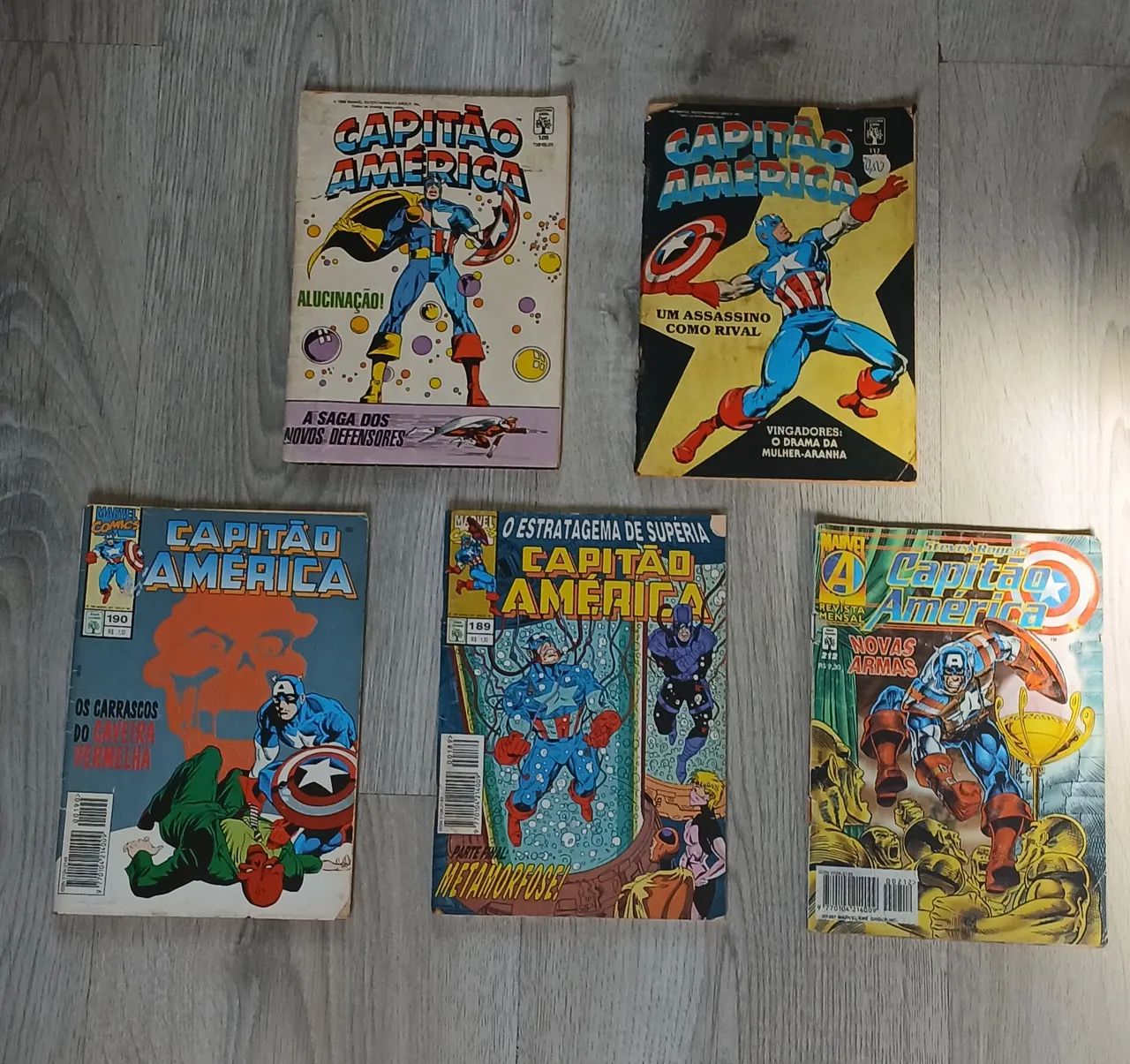 Lote gibi capitao america antigo