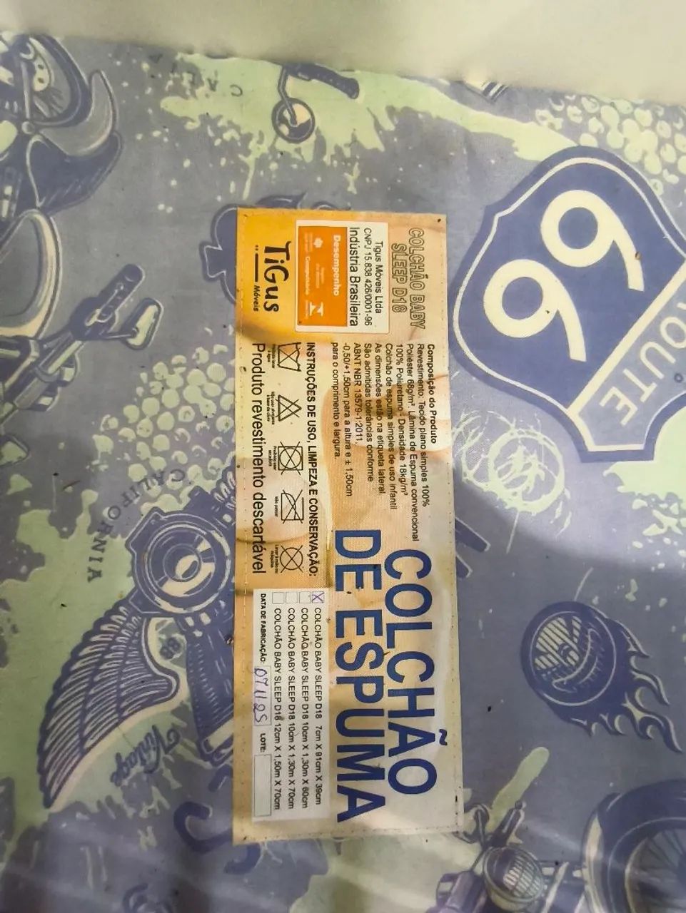 Mini berço 5 em 1, com colchão e mosquiteiro  - Foto 5