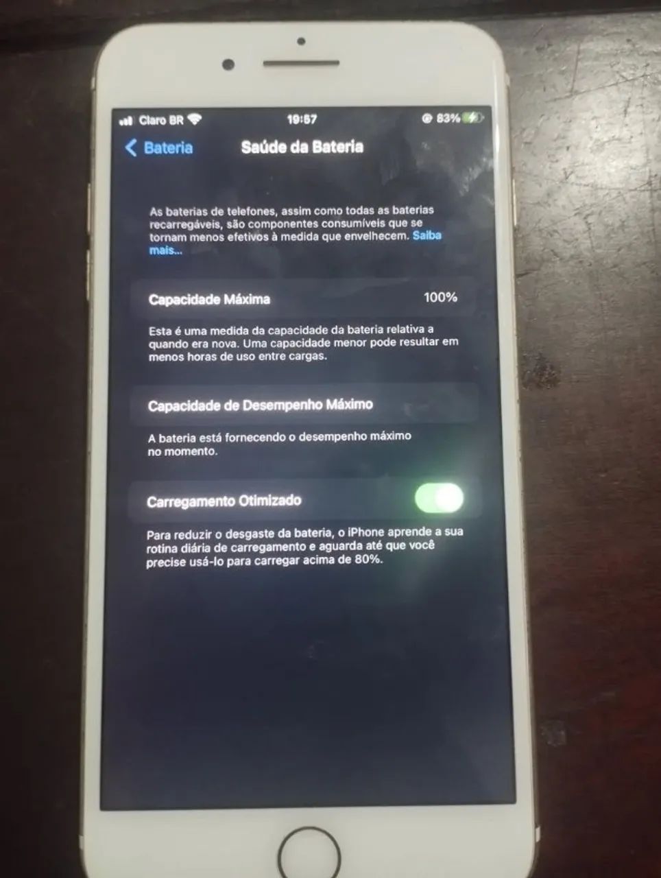 IPHONE 7 PLUS faço rolo com volta minha em superior!!