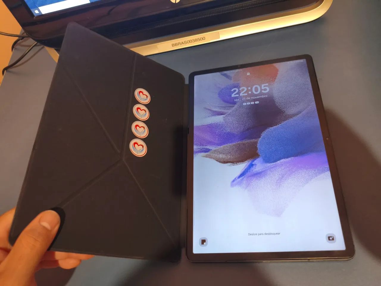 Tablet Samsung S7 FE (Tela Grande) Pega chip Também  - Foto 2