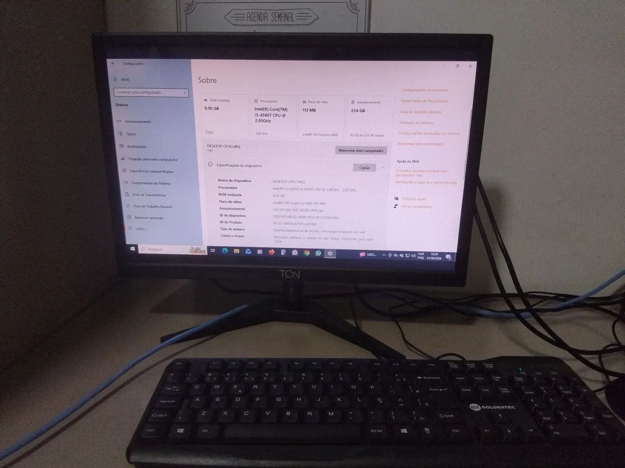 Computador de mesa