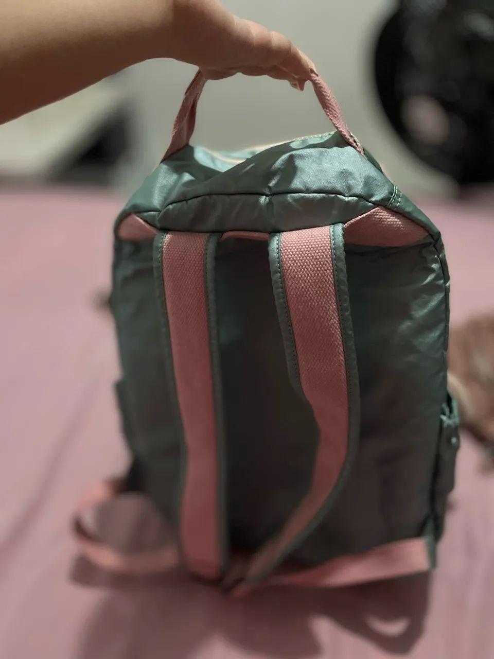 Mochila Kipling Seoul na cor Pixie Green - Foto 2