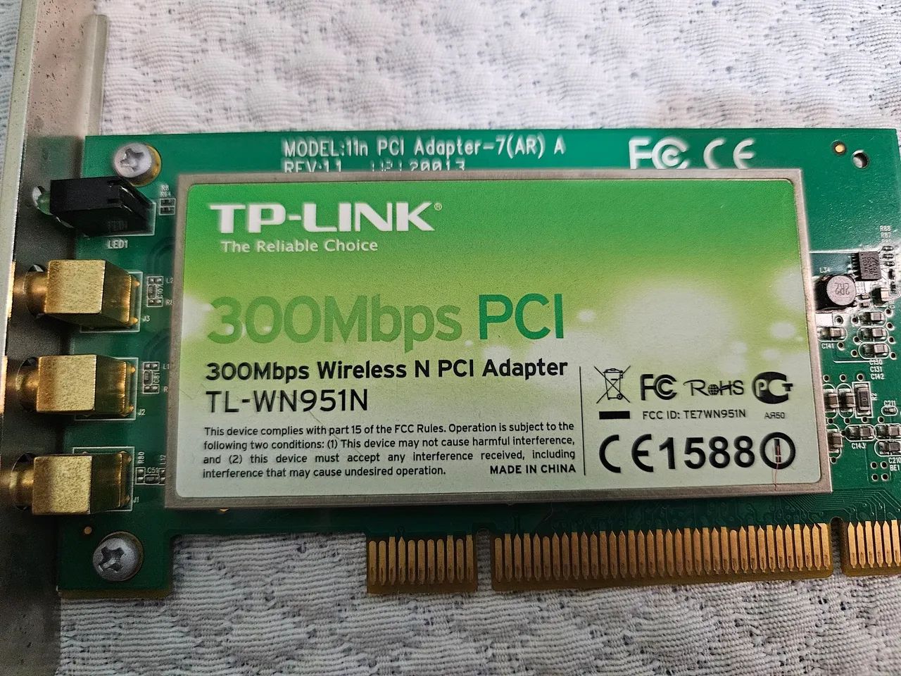 Placa de rede TP-link 300mbps - Foto 2