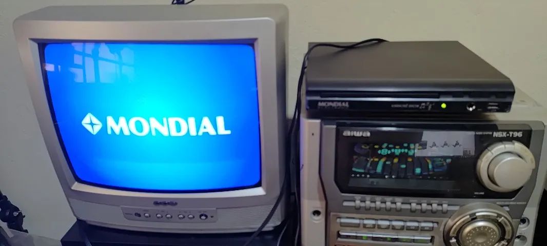 DVD Mondial Black Line Novo na Caixa com Controle Remoto. - Foto 4