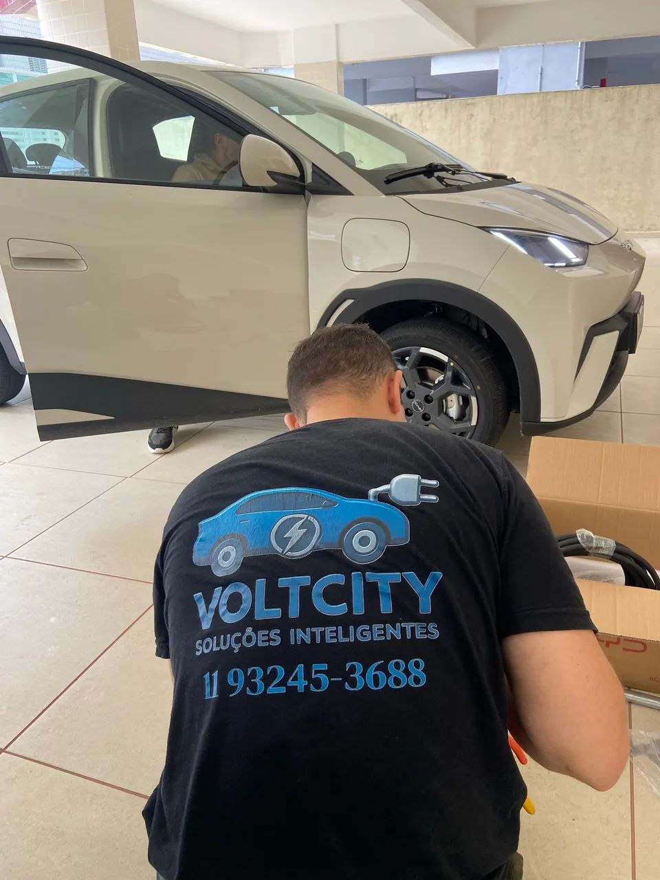 Instalação de Walbox para carro elétrico  - Foto 5