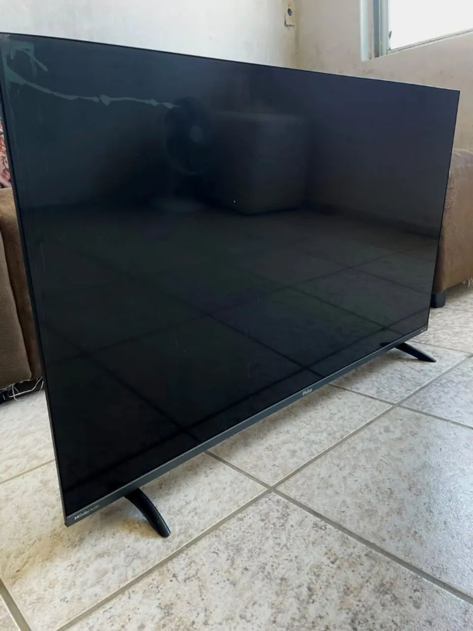Televisão 43 Polegadas para retirada de peças + controle original