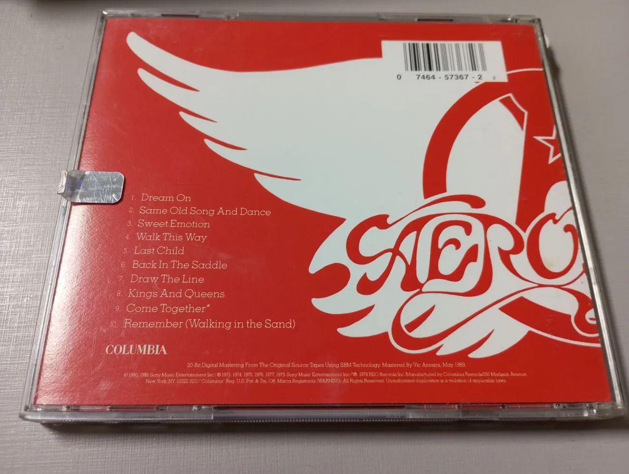 CD - Aerosmith  - Foto 3