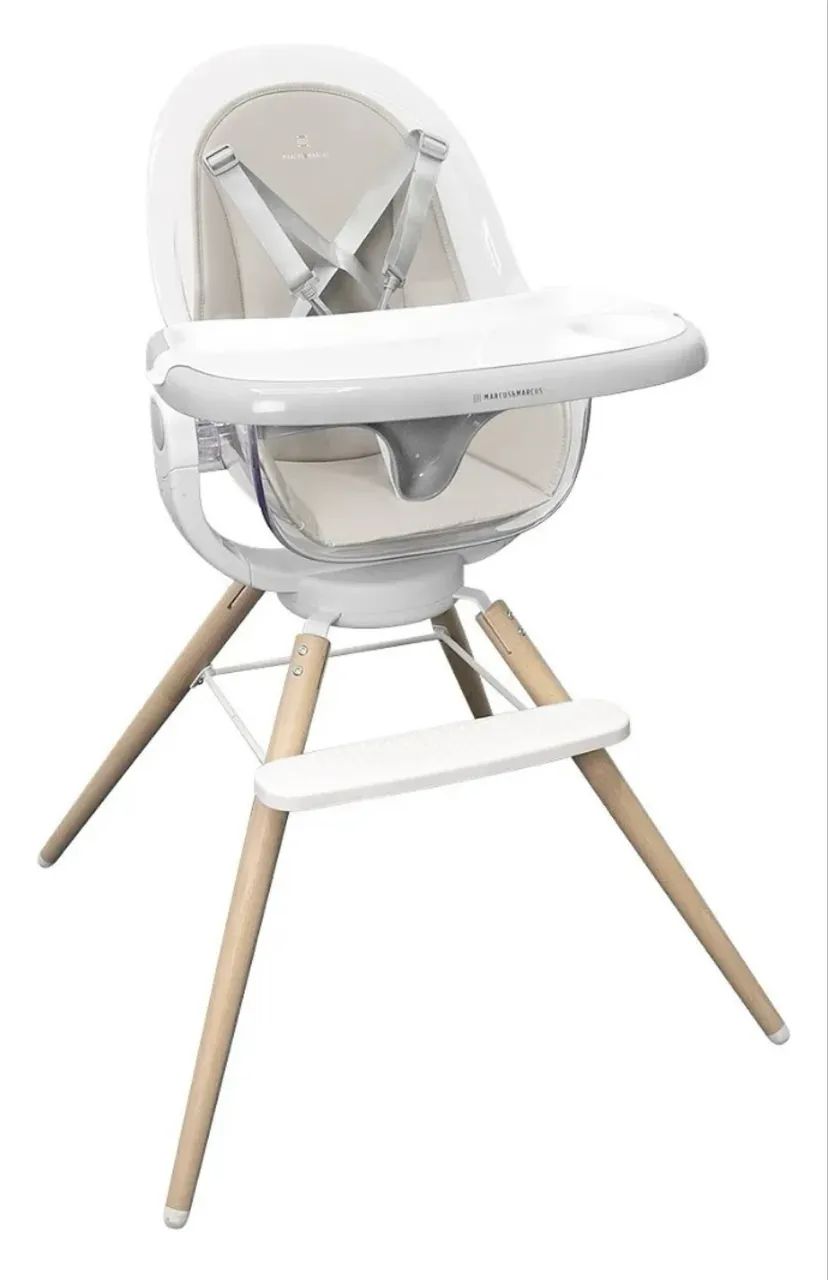 Cadeira de Alimentação 360° 3 em 1 Marcus & Marcus Lisa Cinza. - Foto 2