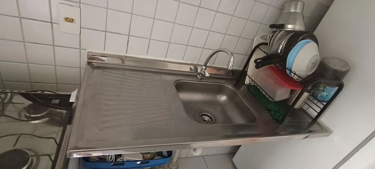Balcão de alumínio e Tanque. - Foto 4