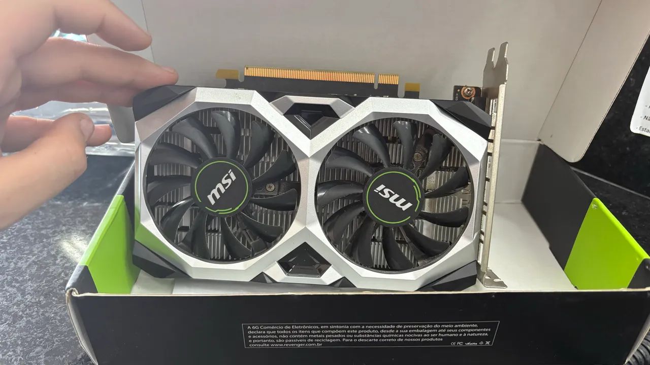 GTX 1650 MSI 4GB RAM - Foto 2