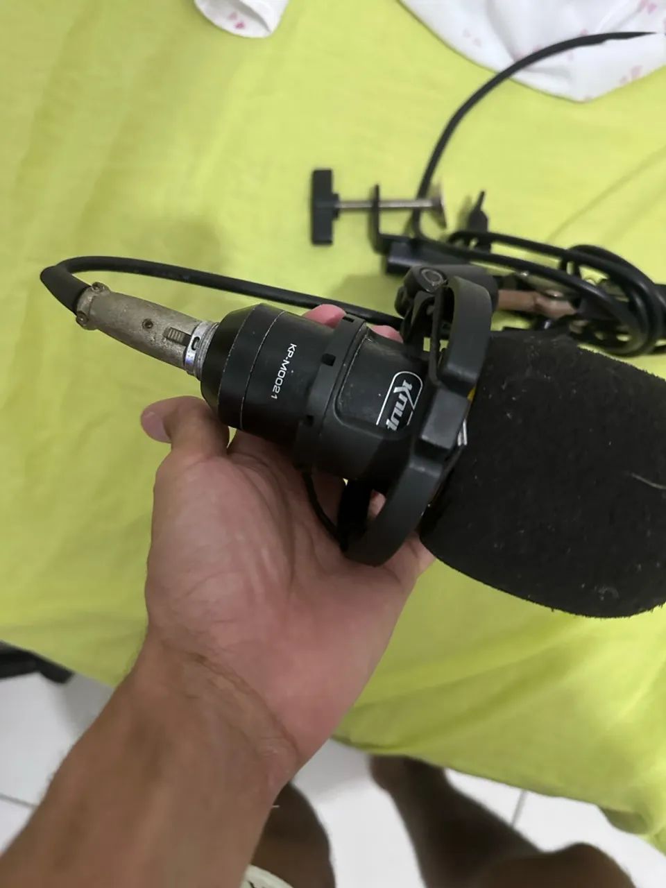 Microfone condensador