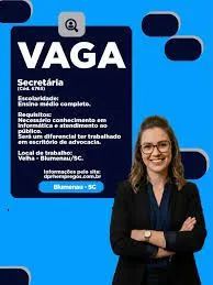 Vaga Secretária e administrativo em escritório 