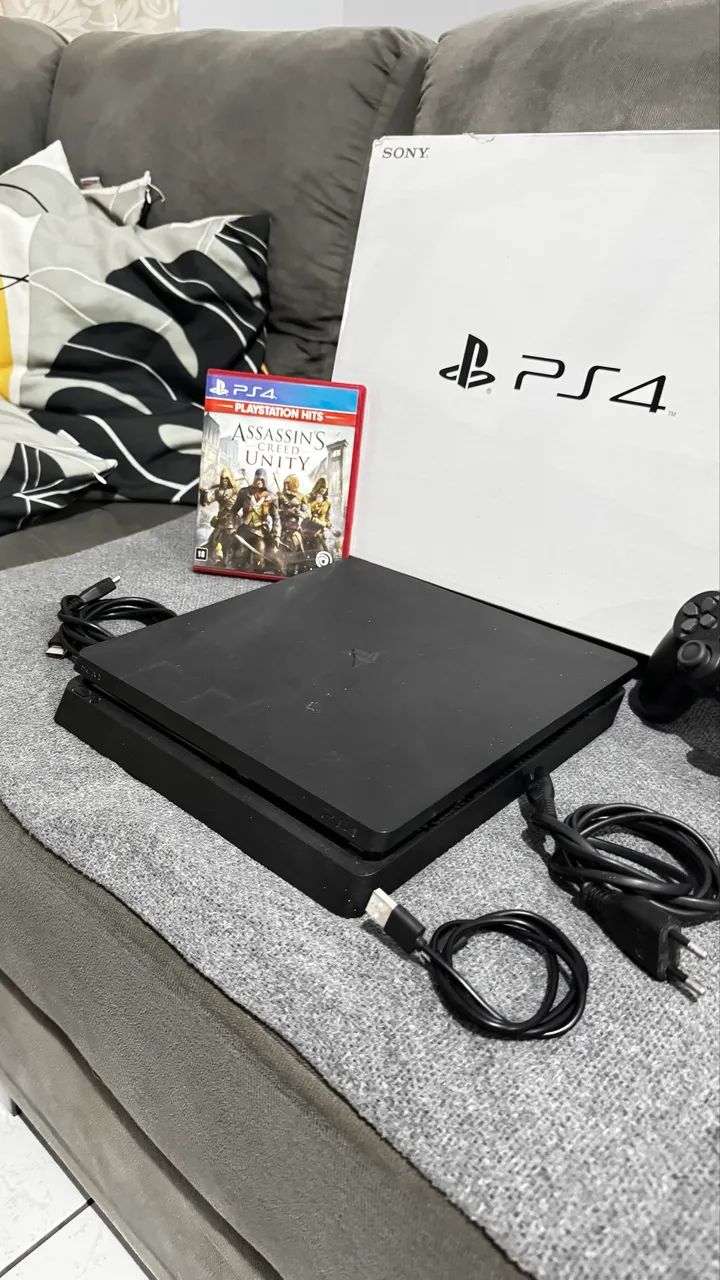Ps4 slim 1tb com caixa - Foto 4