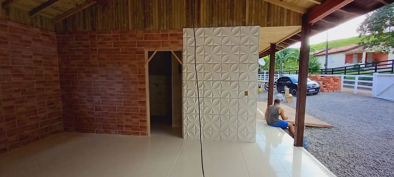 Trabalho com colocação de piso e porcelanato 
