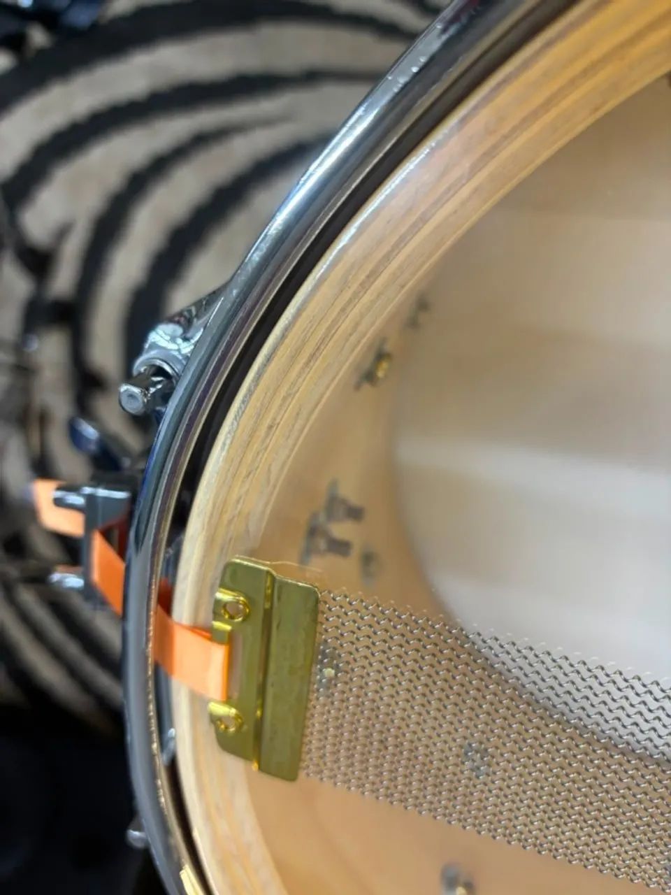 Caixa Odery Custom 14x8 10 folhas NOVA - Foto 3