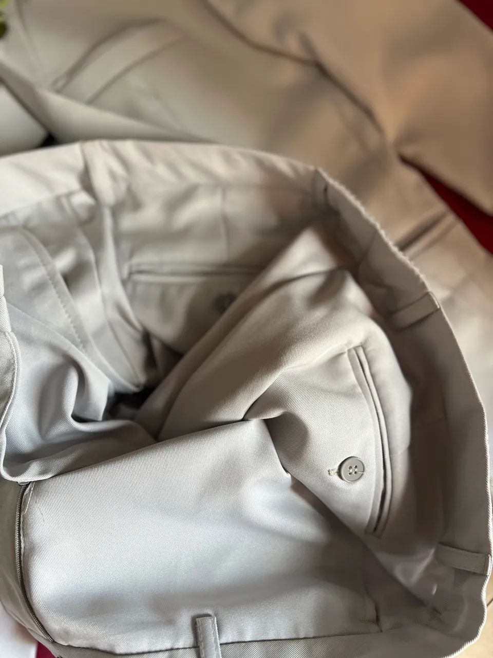 TERNO + cal ça CINZA CLARO  - Foto 2