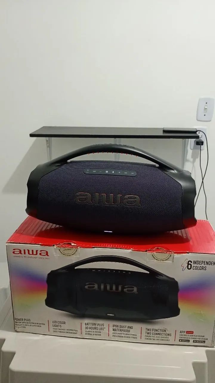 Boombox Plus BBS-01-LBL, Bluetooth, RGB, 200W - Foto 4