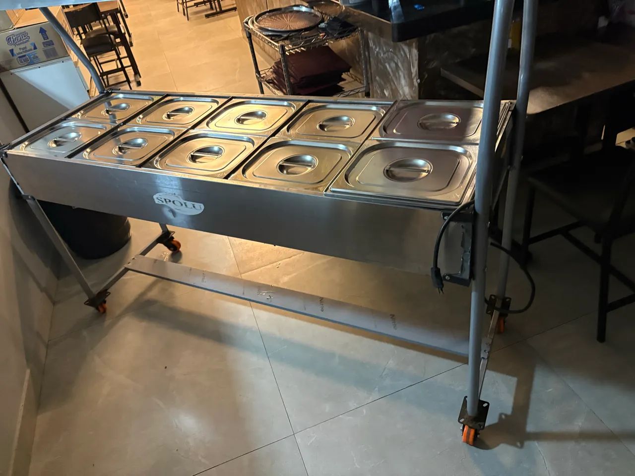 Buffet térmico 10 CUBAS
