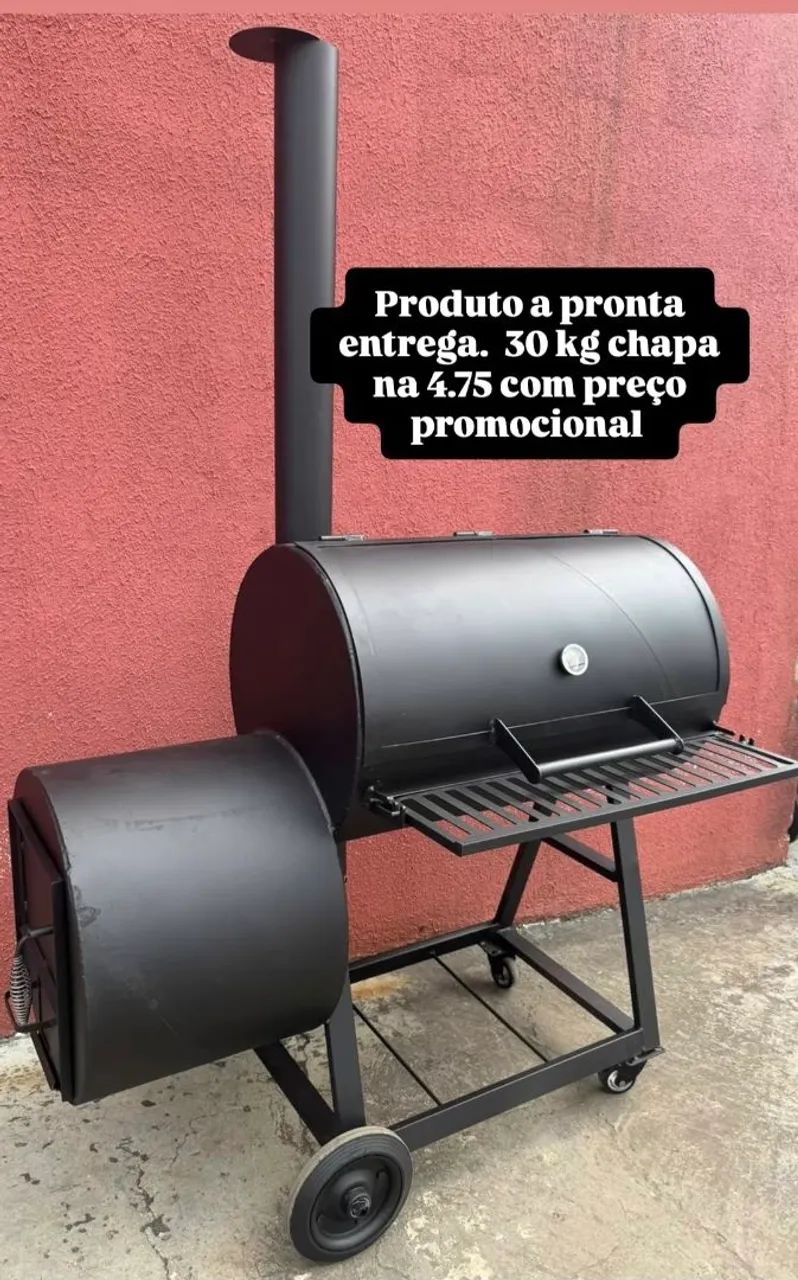 Pitsmoker  profissional capacidade 35 kg
