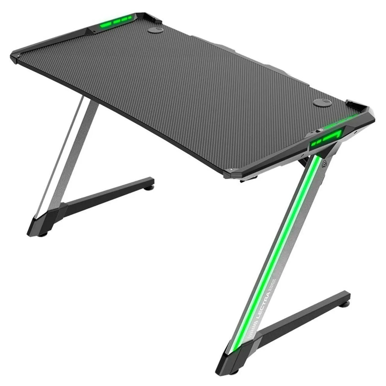 Mesa Gamer Alpha Gamer Lectra Black - AGLECTRA - Foto 5