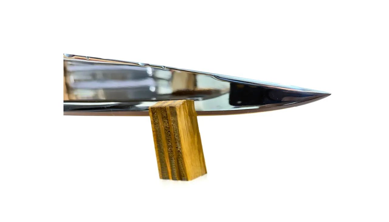 Faca Estilo Bicuda Campeira Em Aço Inox - Foto 3