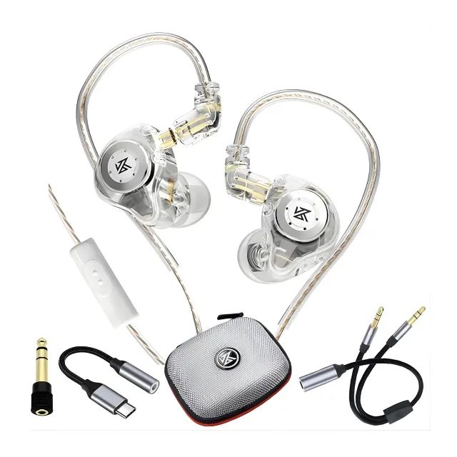 Fone de Ouvido KZ EDX Pro In Ear com Microfone Original