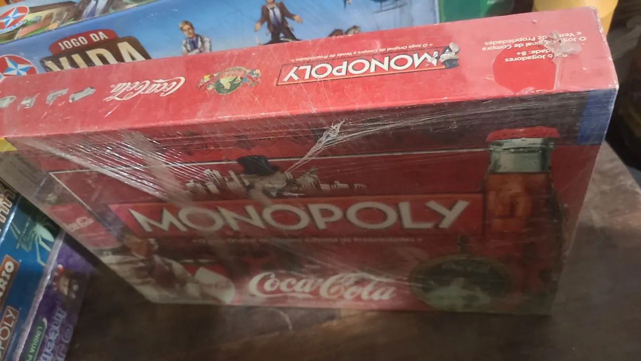 Monopoly coca cola tabuleiro  - Foto 2