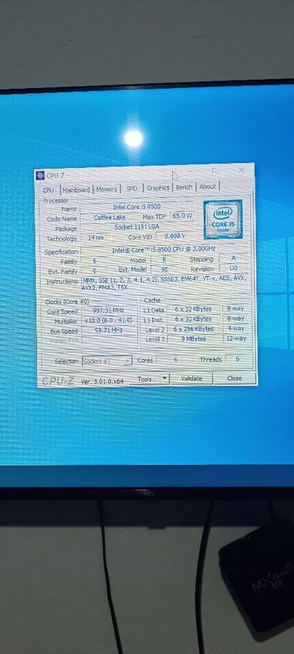 Processador core i5 8500  8 ° geração zero bala funcionando perfeitamente.  - Foto 4