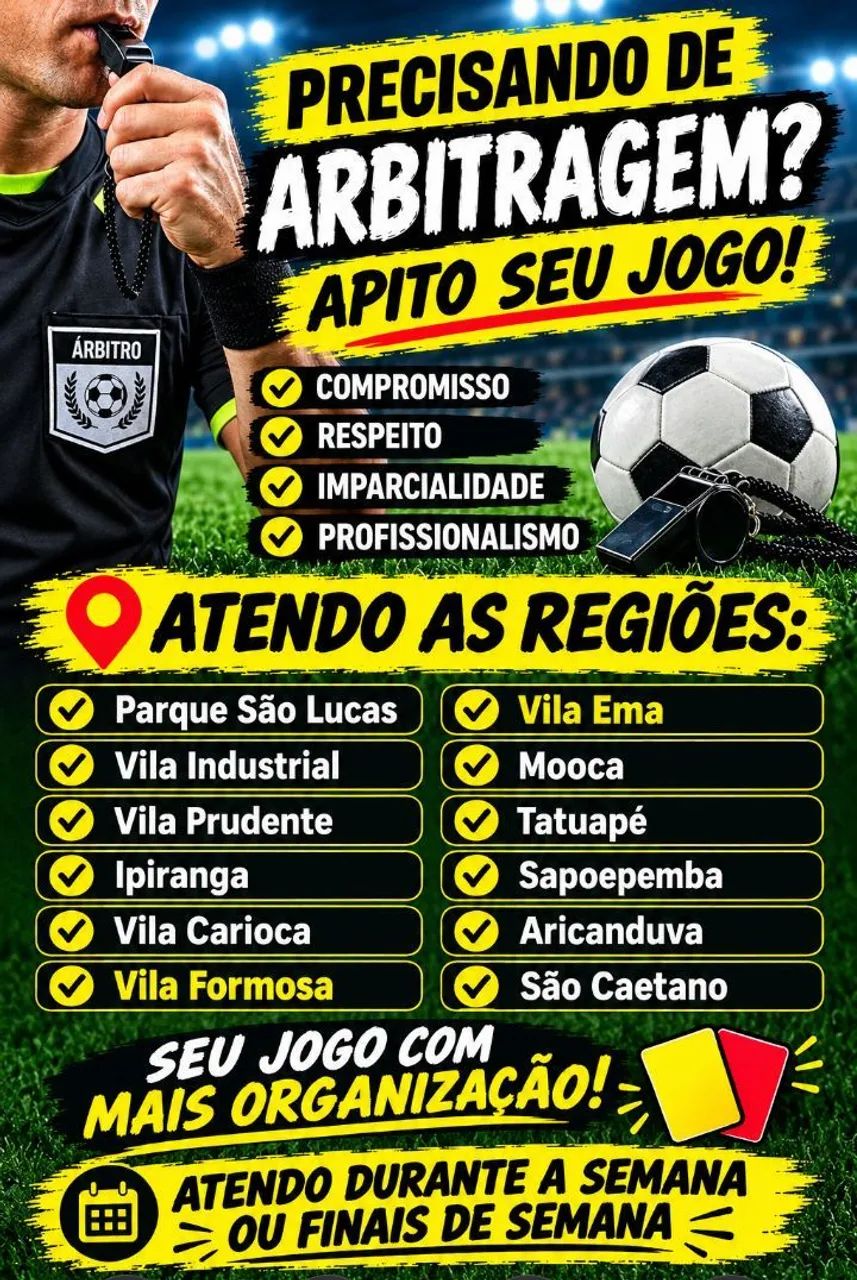Precisando de arbitragem ? 
