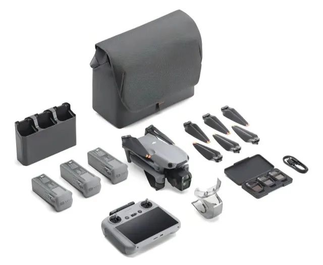  DRONE DJI AIR 3S ? NOVO, LACRADO E PRONTO PARA VOAR! - Foto 4