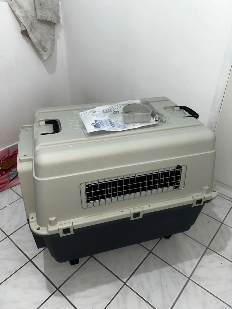 Caixa de transporte porte grande NOVA - Foto 3