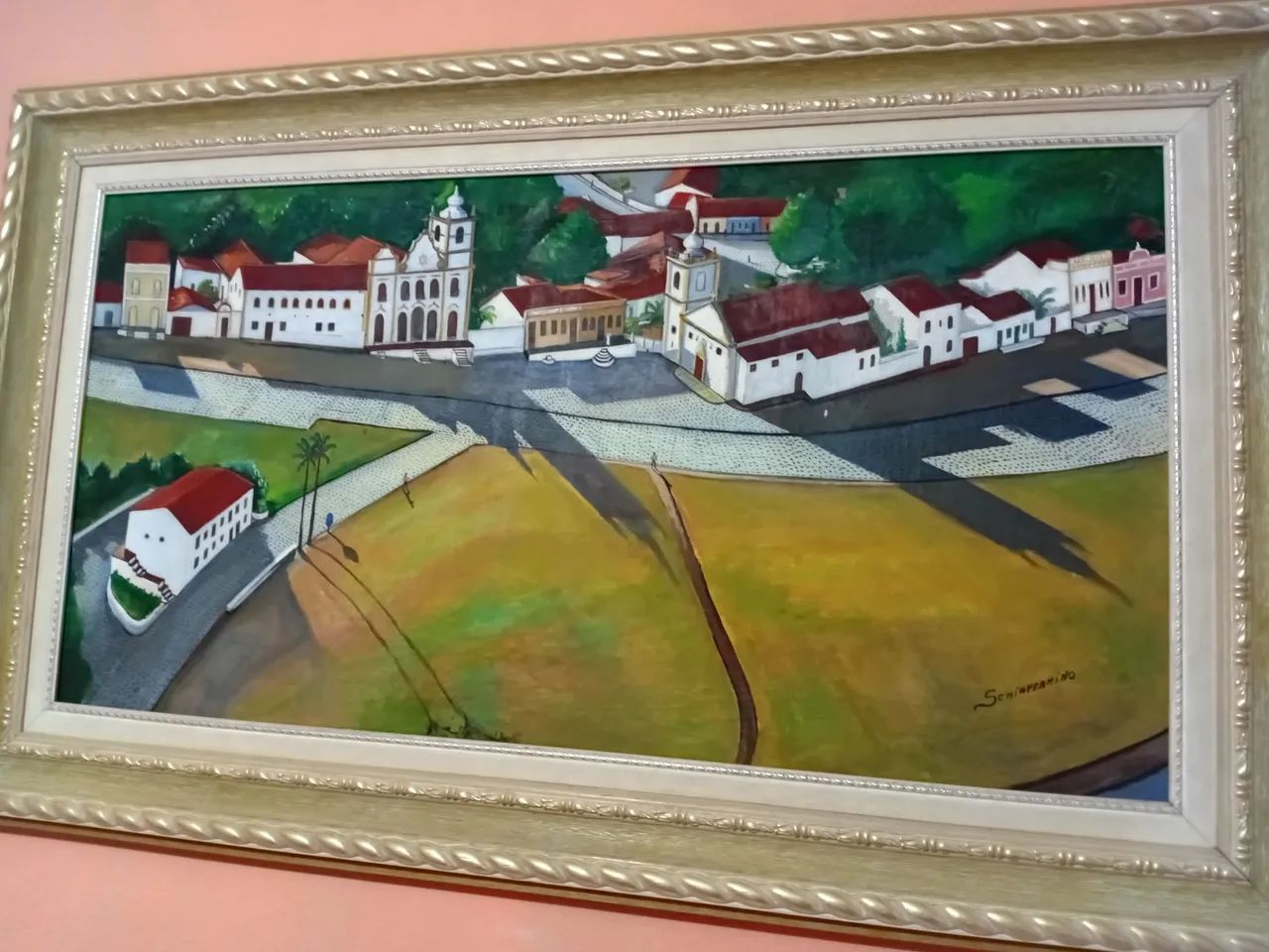 Quadro do pintor Schiaffarino