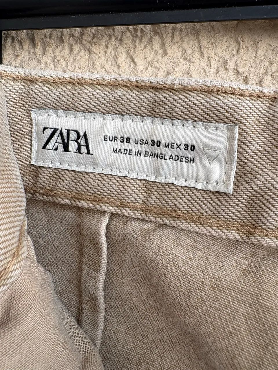  Calça Cargo Zara Bege - Tam. 40 - Foto 4